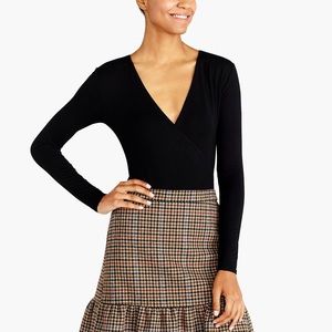 J Crew Factory Wrap From Bodysuit